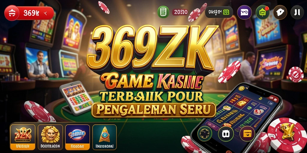 Tampilan gameplay seru di 369ZK dengan berbagai permainan kasino.