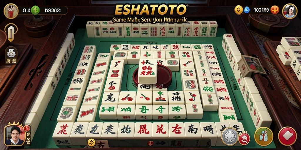 Tampilan gameplay ESHATOTO yang seru dan menantang.