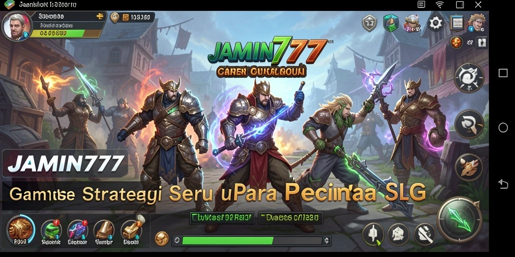 Screenshot gameplay menunjukkan pertempuran seru dan strategi mendalam.