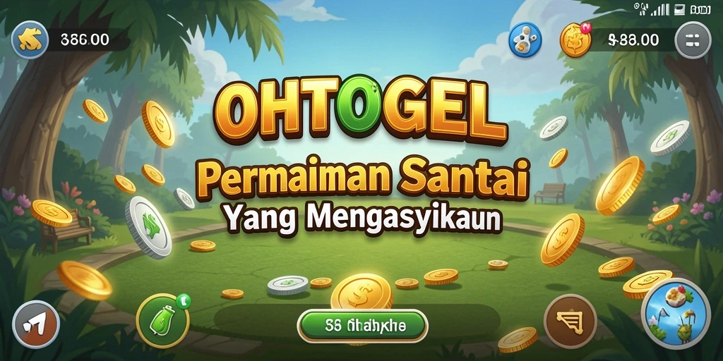 Screenshot gameplay OHTOGEL yang penuh warna dan menarik.