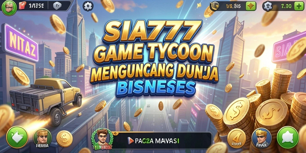 Gameplay menarik SIA777 dengan mekanisme Tycoon yang unik.