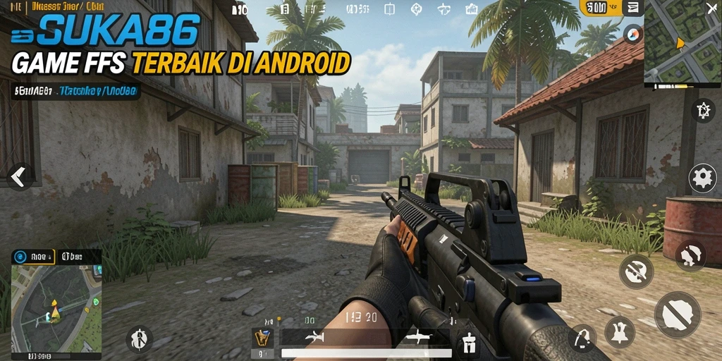 Screenshot gameplay <strong>SUKA86</strong> menunjukkan aksi pertempuran yang mendebarkan.